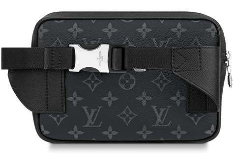 louis vuitton bag mens black|Catch Bumbag Monogram Eclipse .